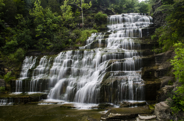 Smooth Waterfall