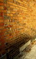 creepy alleyway.