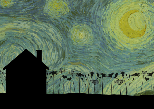 Starry Night Photomontage