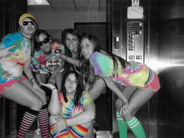 Tye-dye Girls