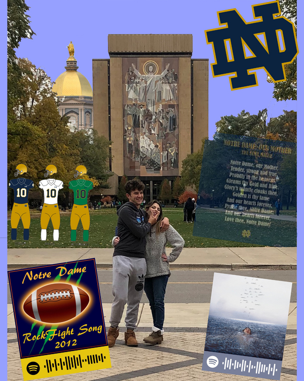 Hannah Paytas Notre Dame Montage